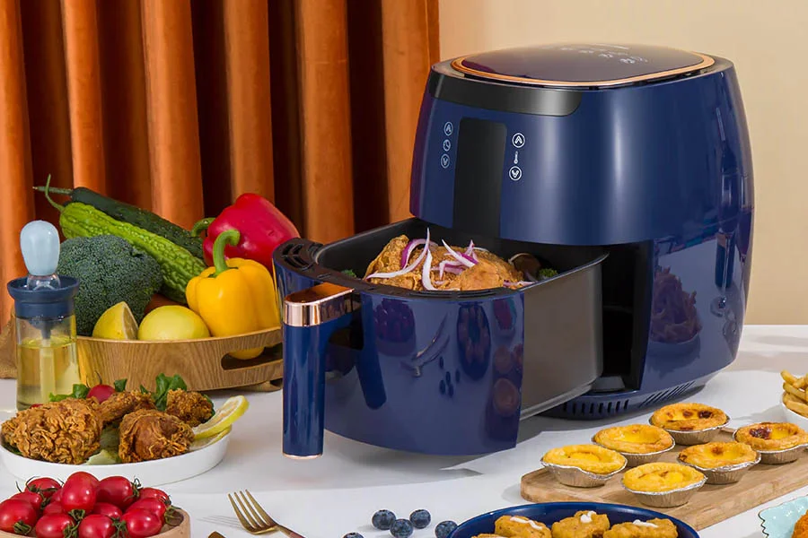 a large air fryer