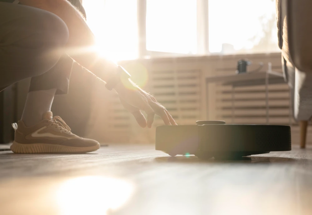 robot vacuum and mop cleaner